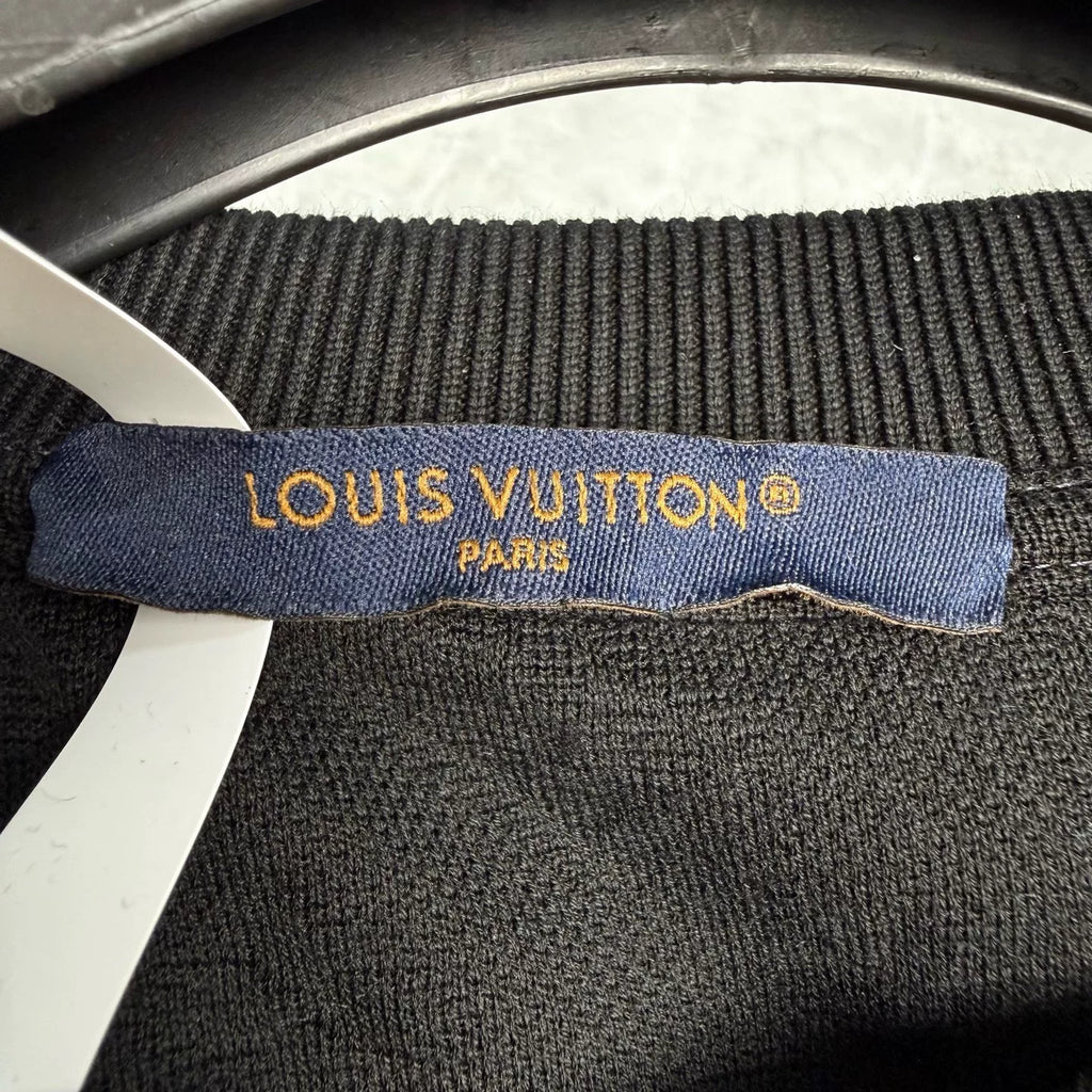 Louis Vuitton Pocket Black Short Sleeve Shirt