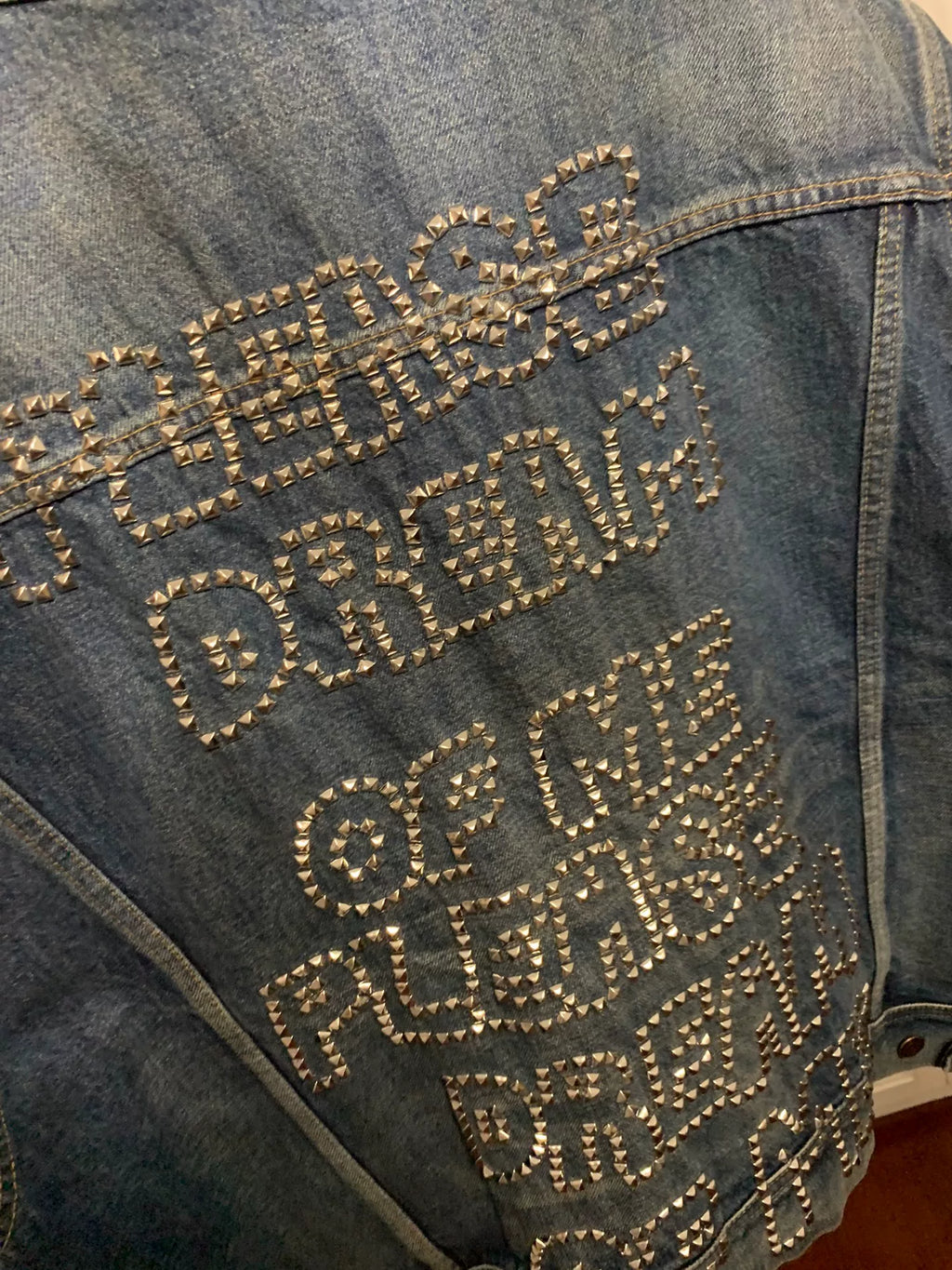 Celine 22SS Studded Denim Jacket