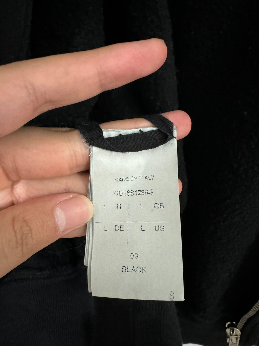 Rick Owens DRKSHDW: Black Temple Mountain Hoodie