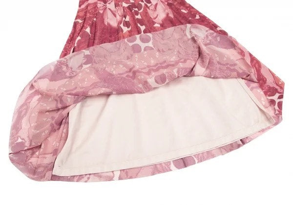 Jean Paul Gaultier Polka Dot Mesh Skirt
