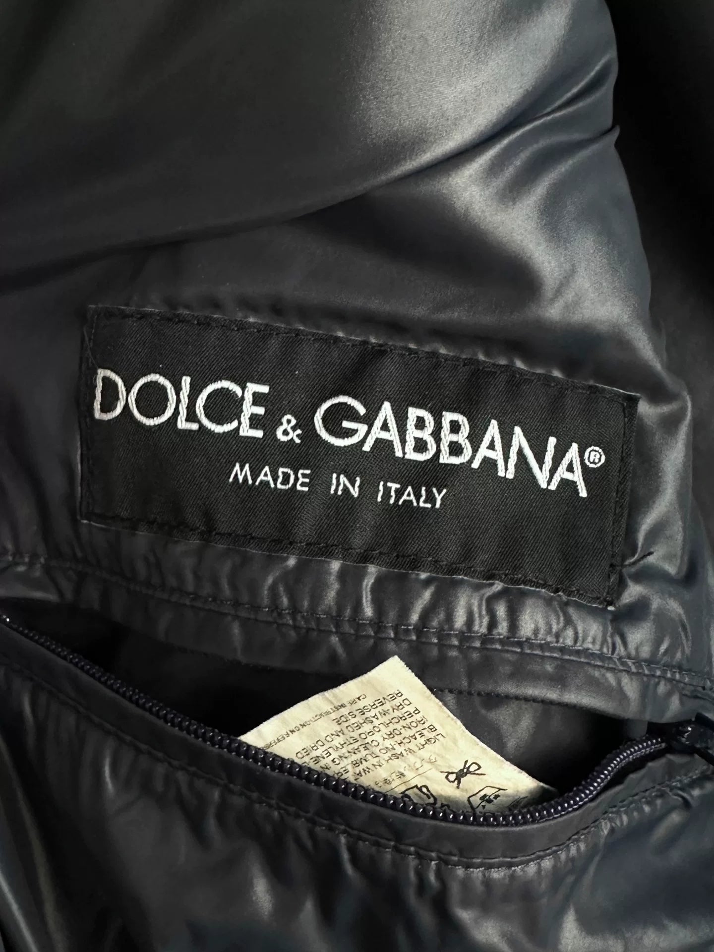 Dolce&gabbana Dg 07AW Nylon Zip Jacket
