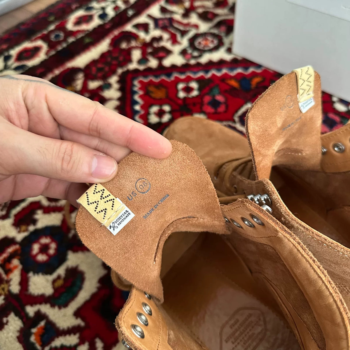 visvim 20ss Virgil boots folk Boots