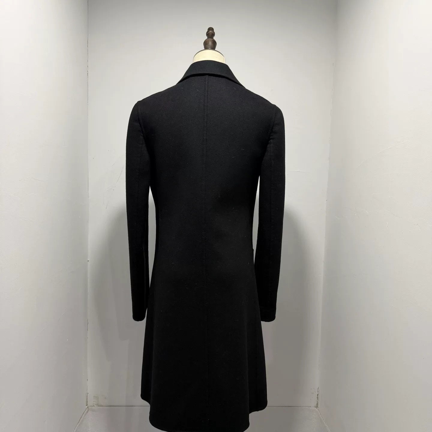 Valentino V-Neck Wool Coat