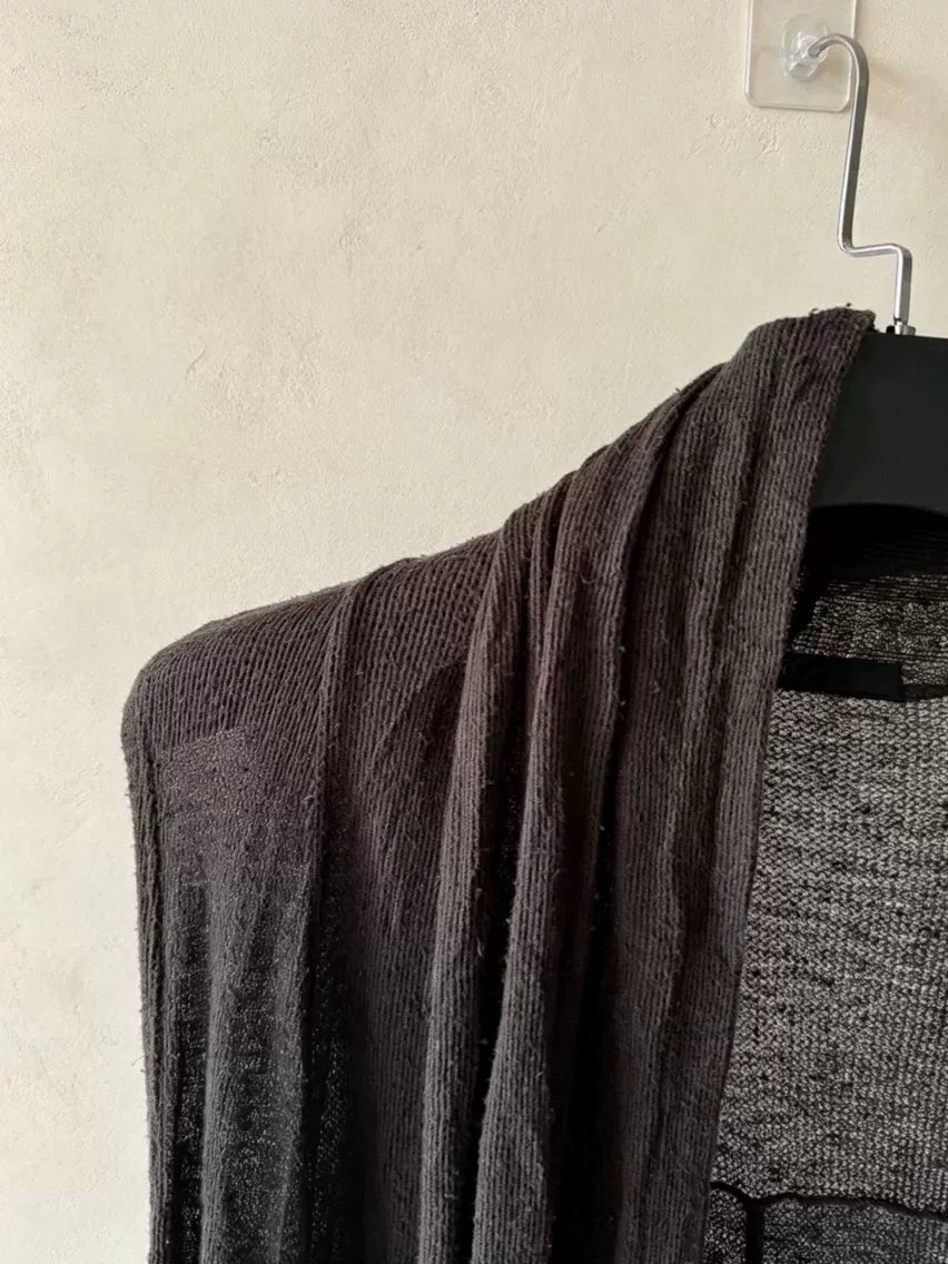 Julius SS09 Waffle Knit Cotton Vest