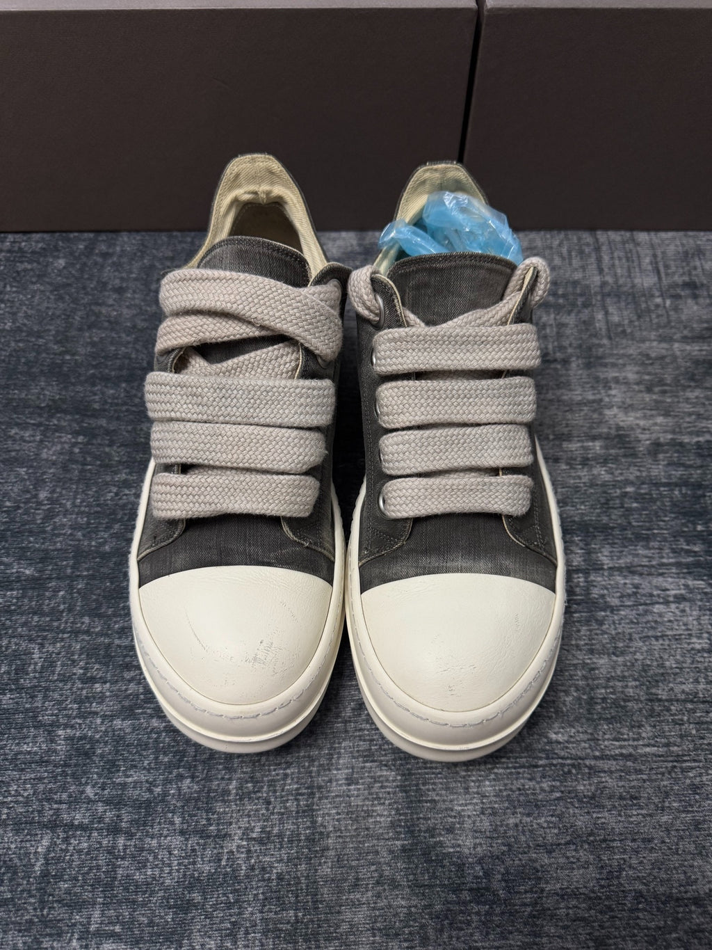 Rick Owens Thick-Lace Sneakers