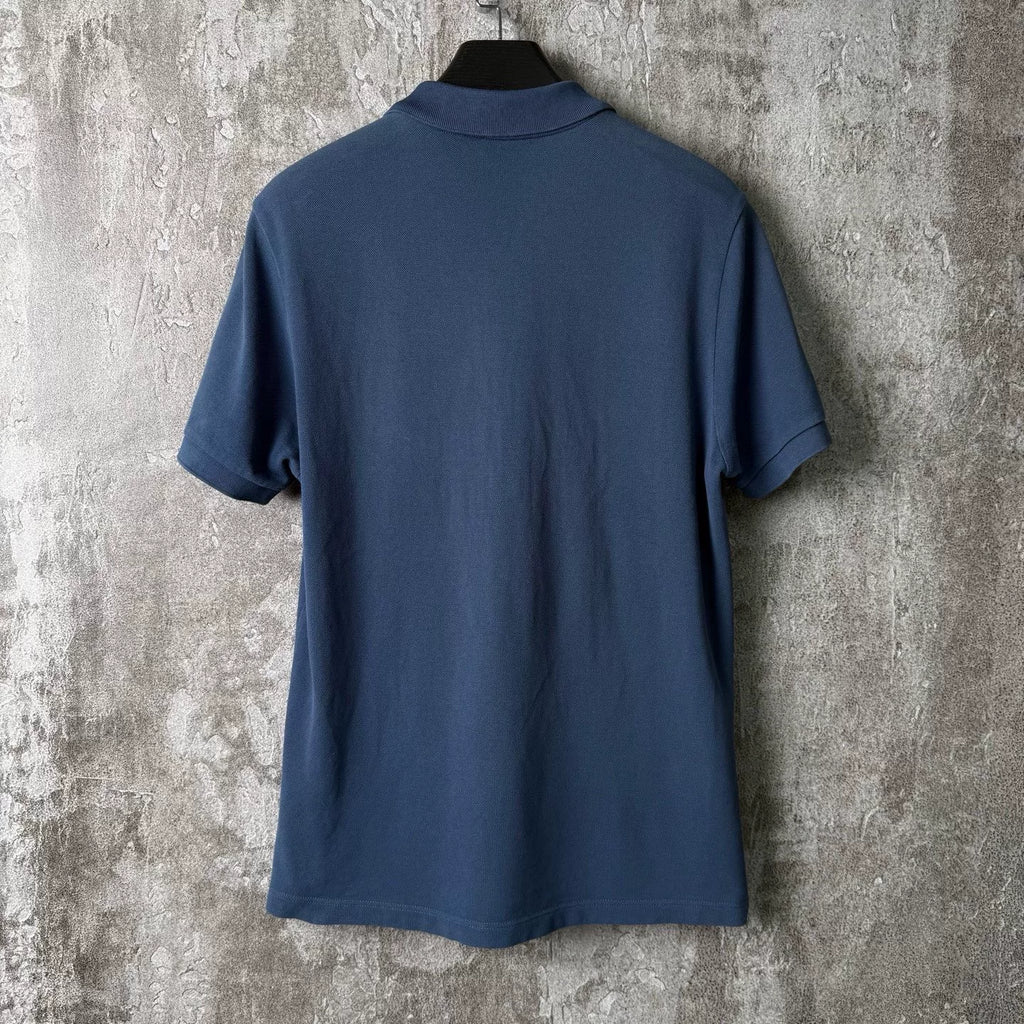 Dior CD Embroidered Single-Breasted Short Sleeve Lapel Shirt