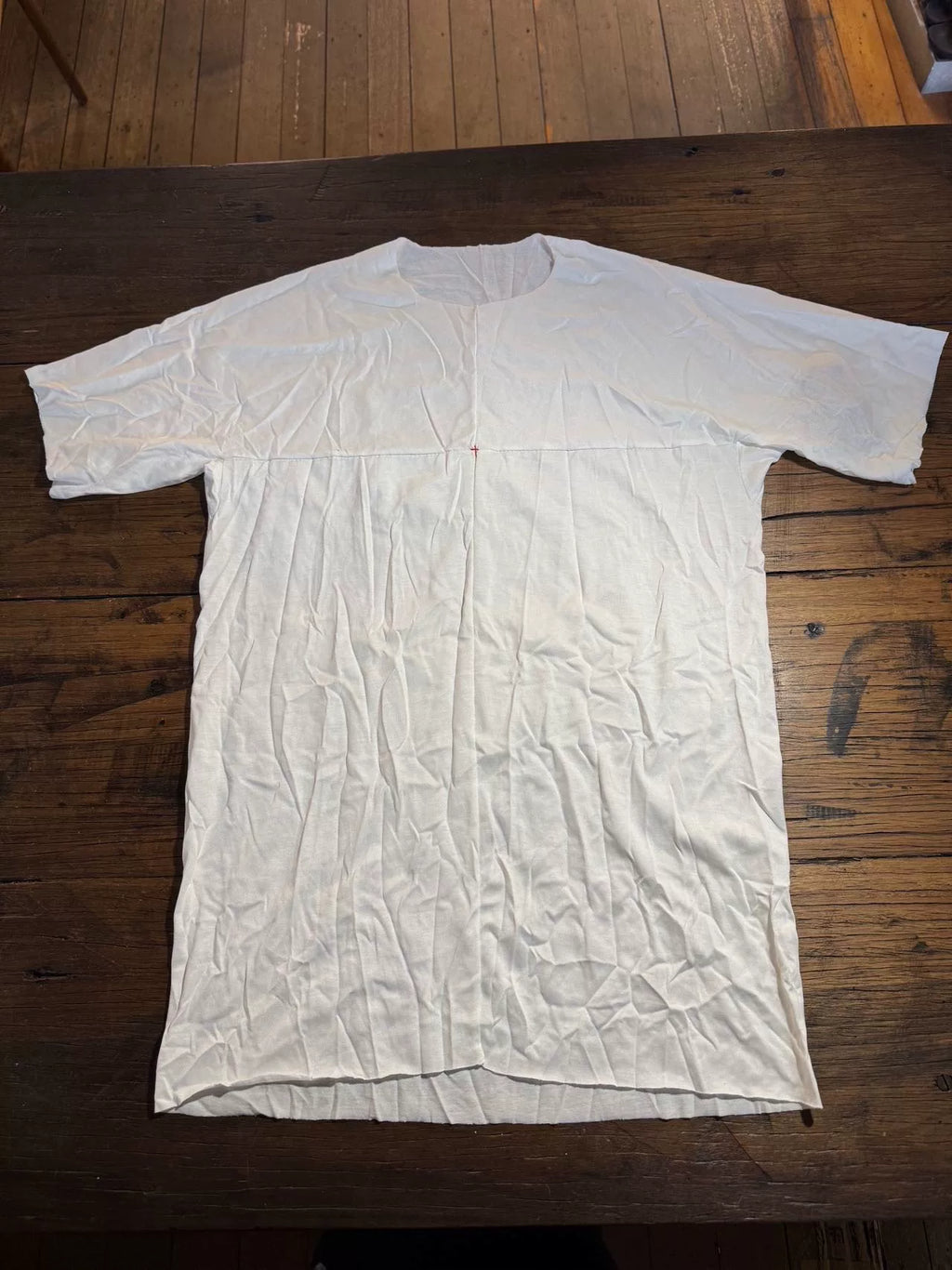 M.A+ FW24 White One Piece Cotton Tee