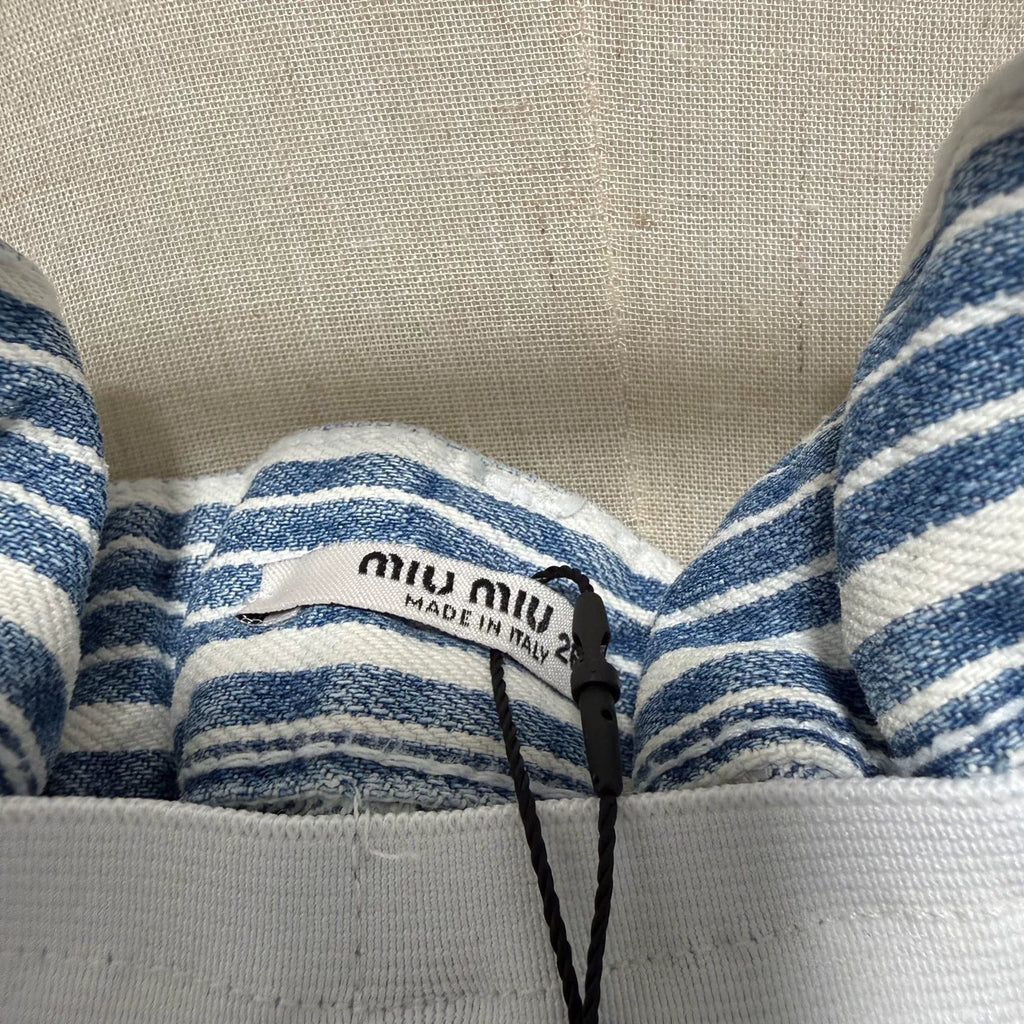 Miu Miu Striped Shorts