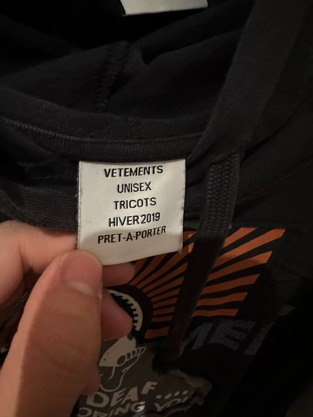 Vetements Anti-War Patch Show Version Short-Sleeve T-Shirt