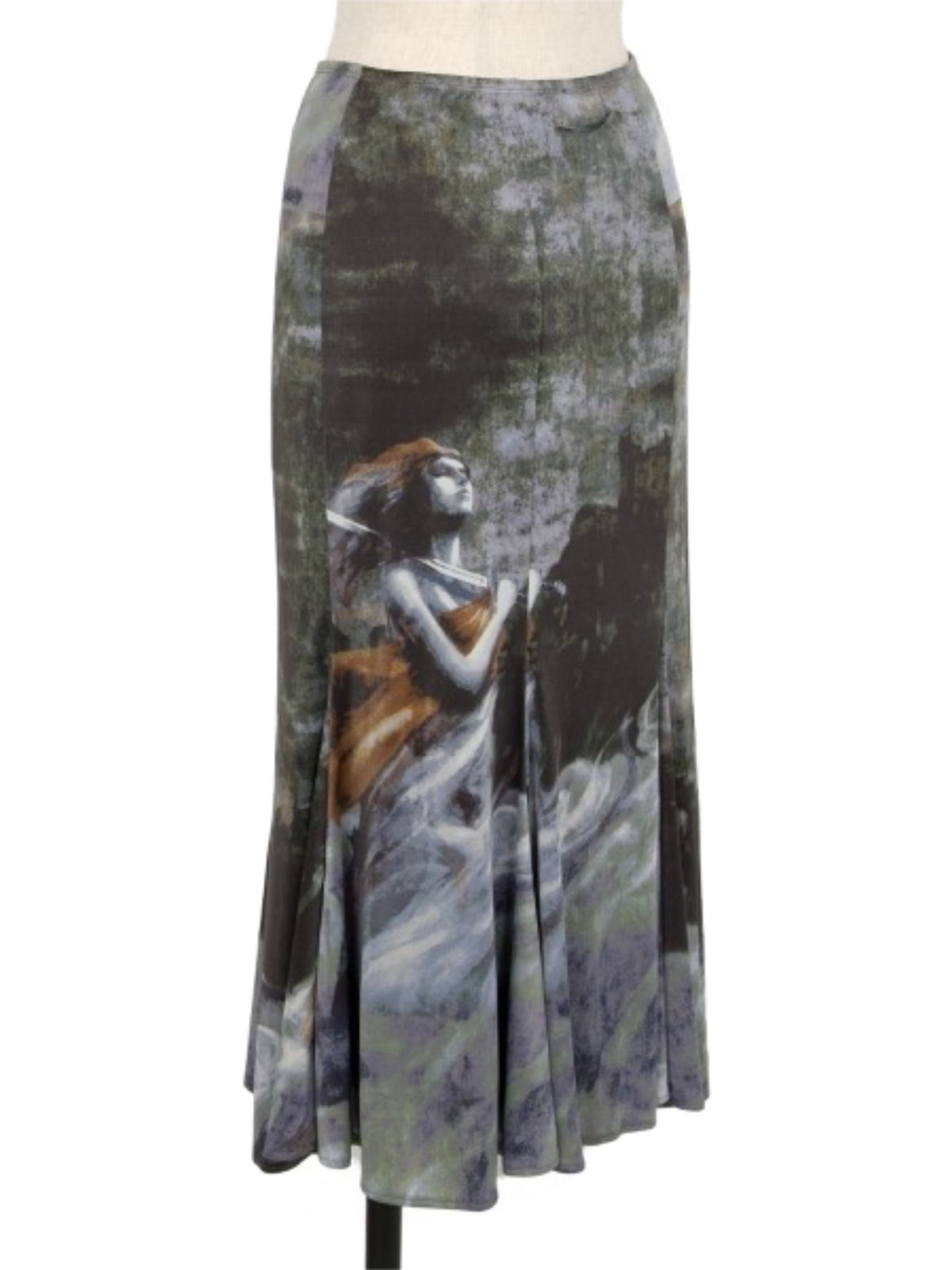 Jean Paul Gaultier Portrait Mermaid Dress