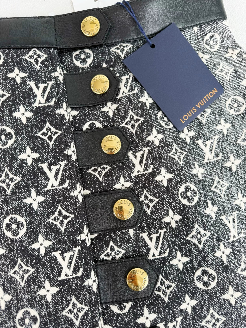 Louis Vuitton Gradient Monogram Midi Skirt