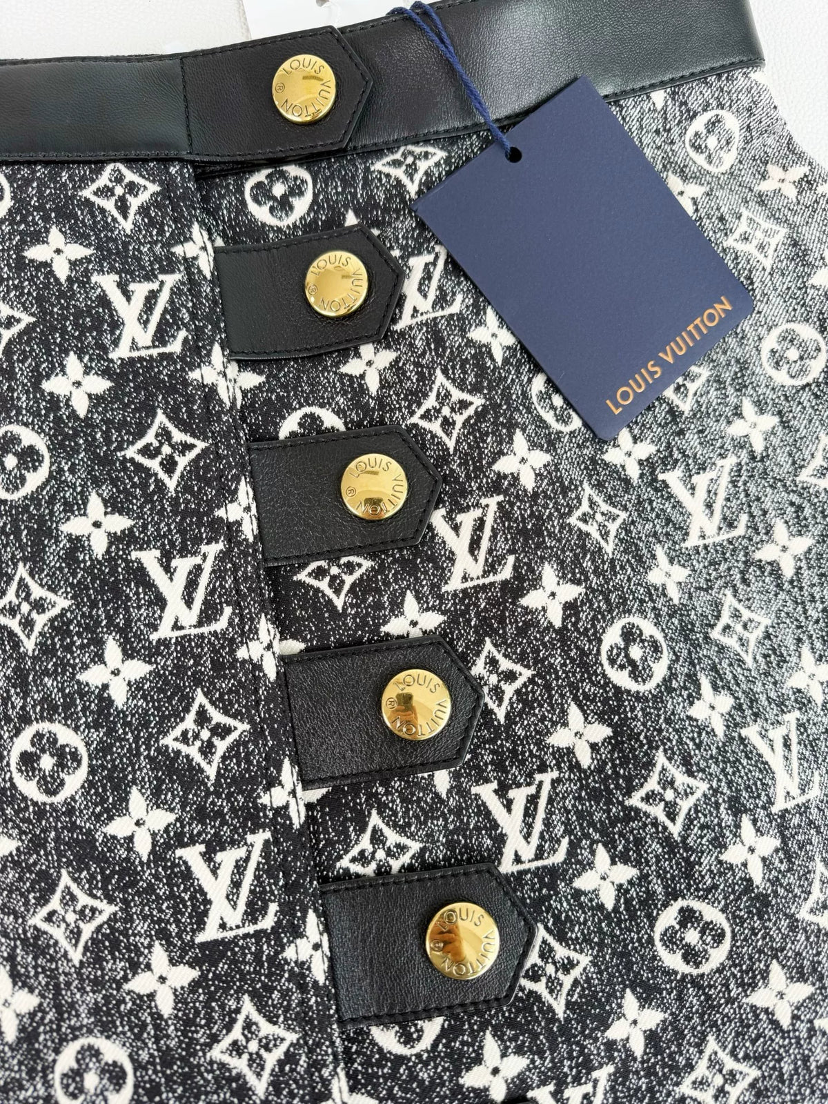 Louis Vuitton Gradient Monogram Midi Skirt