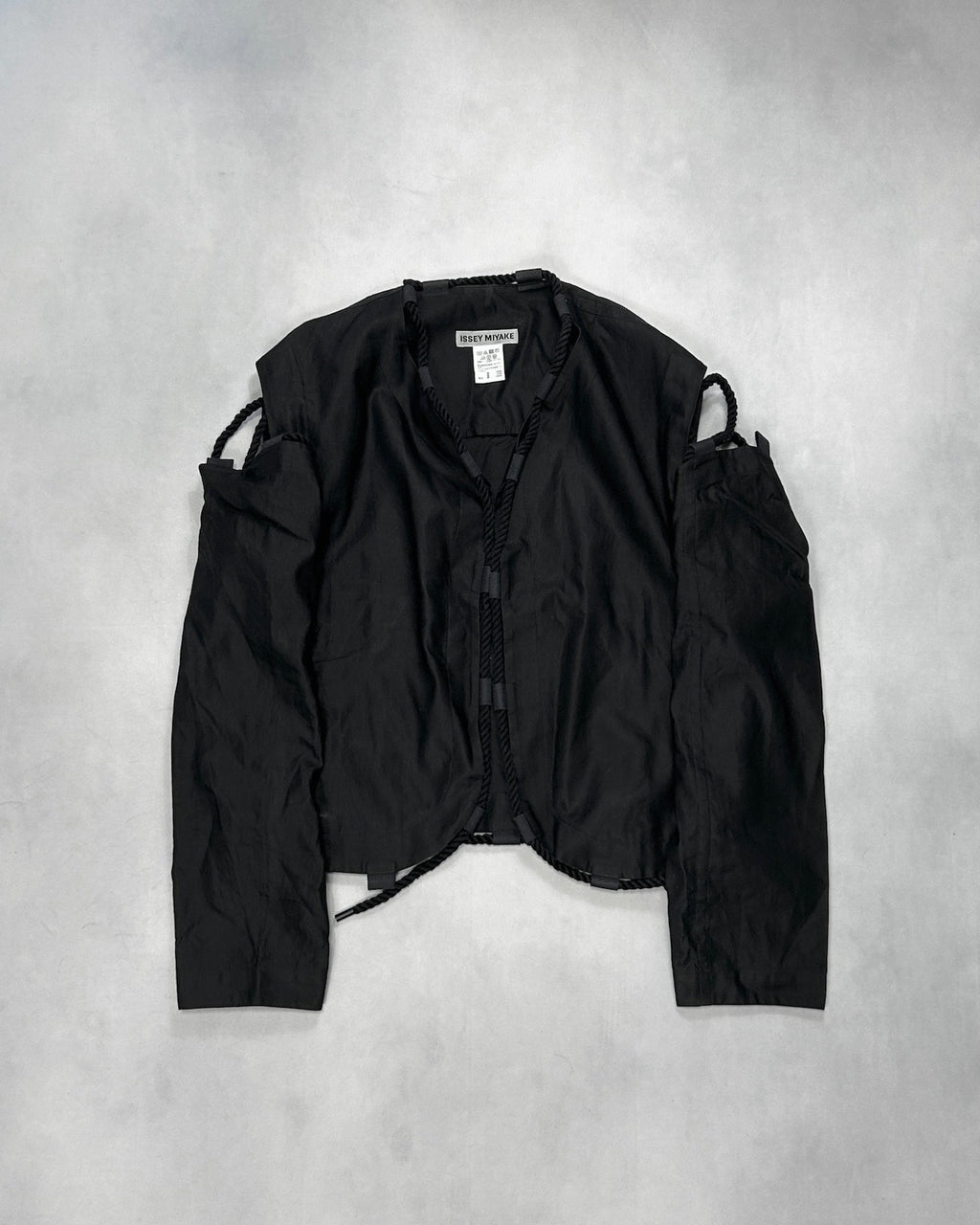 Issey Miyake SS21 Detachable Knot Jacket