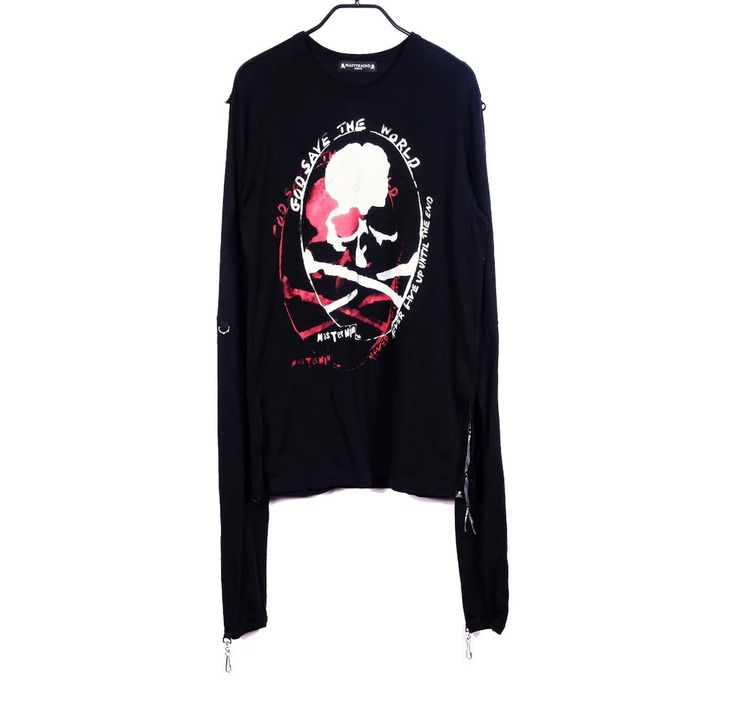 Mastermind Japan 13SS Long Sleeve T-Shirt World Sweatshirt Print Tee