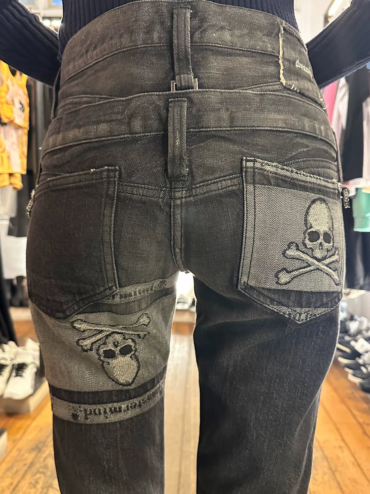 mastermind Japan SS13 dreaming SAMPLE Black Denim Jeans