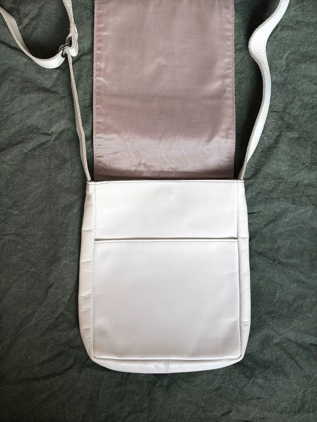 Jean Paul Gaultier 90s Lake Angel White Crossbody Bag