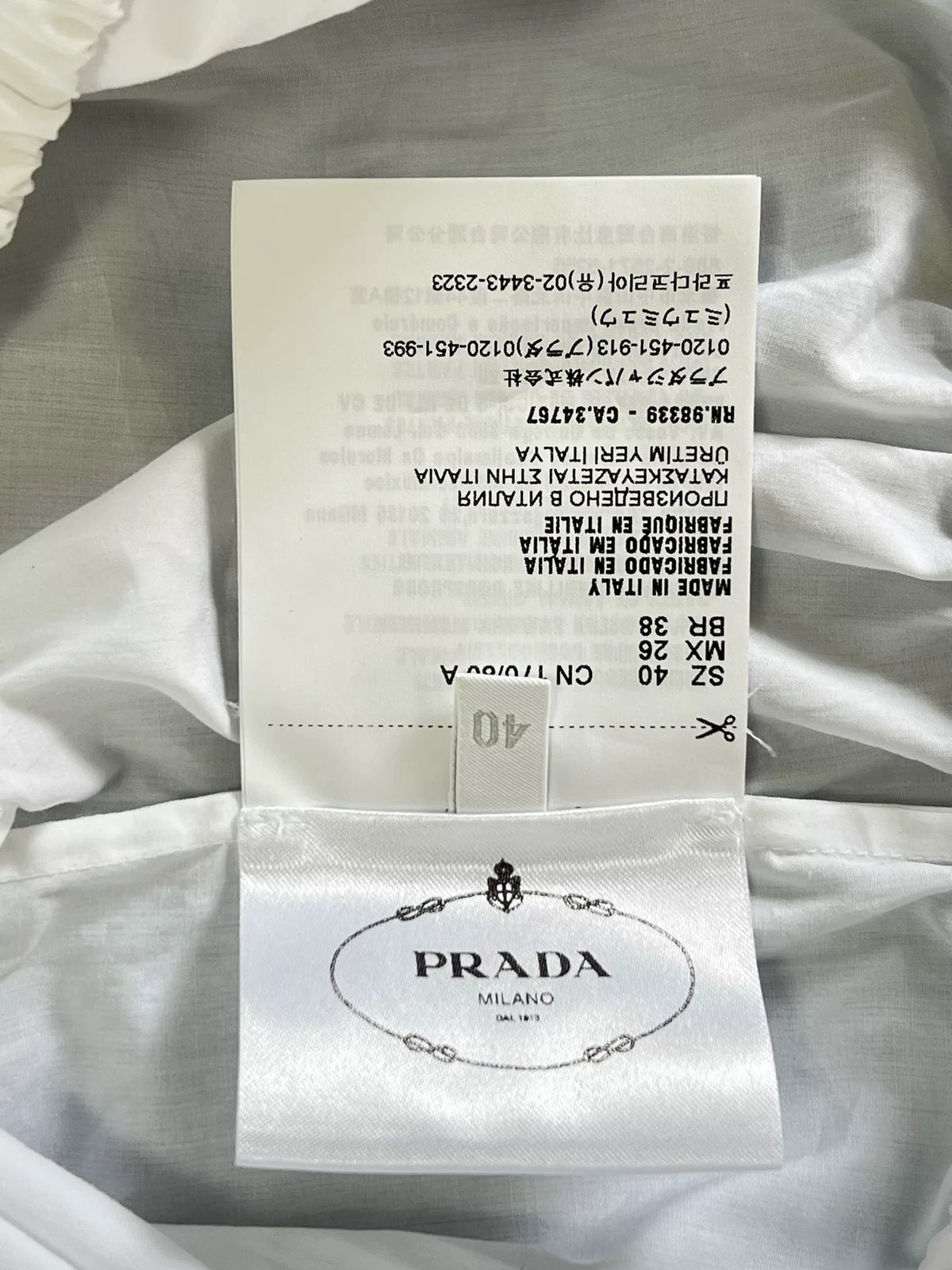 Prada Women's Short Shirt