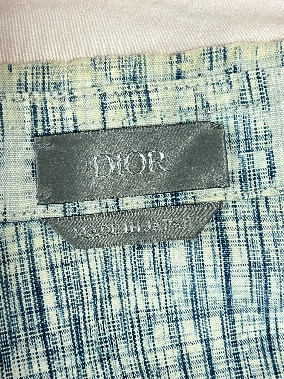 Dior Long Sleeve Blue Shirt