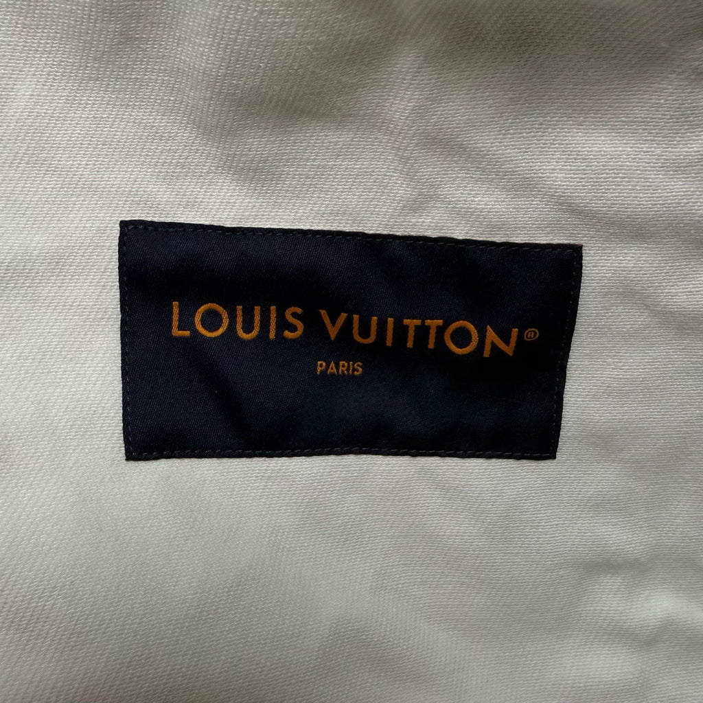 Louis Vuitton White Blue Gradient Denim Jacket