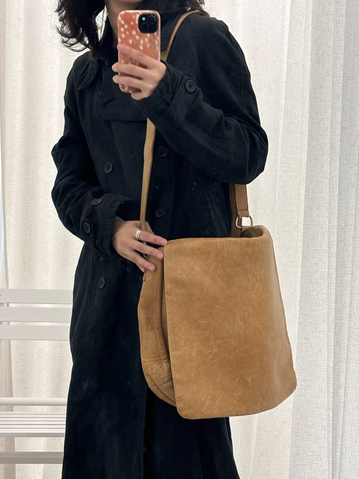 Maison Martin Margiela |  turmeric messenger bag