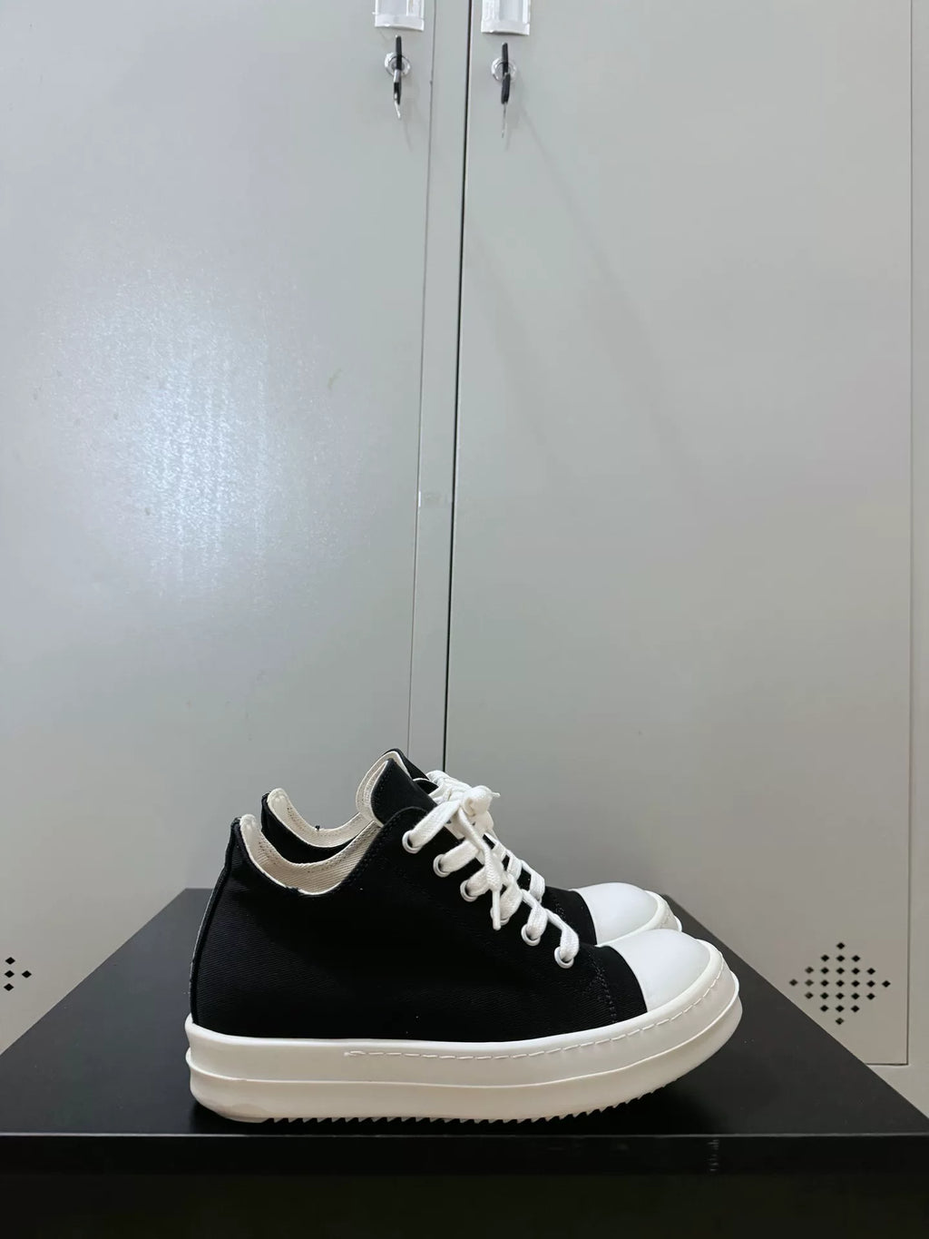 Rick Owens Drkshdw Logo Sneakers