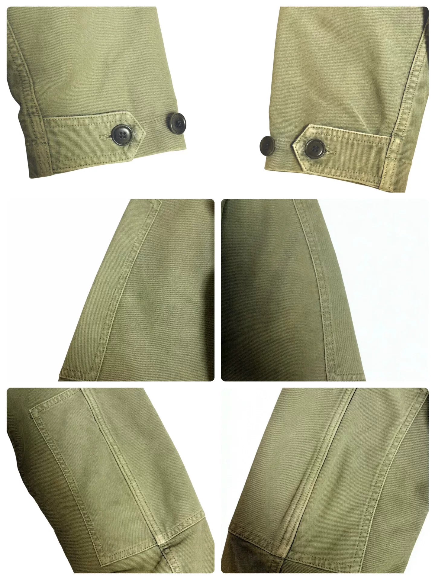 Visvim 20SS Kilgore Spot Cotton G.Cords Washed Distressed Olive Jacket