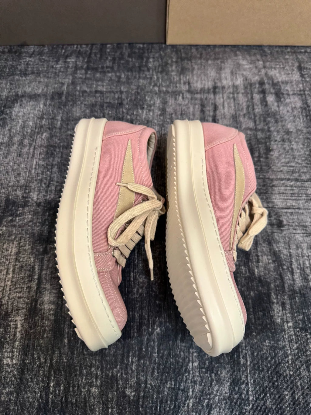 Rick Owens Pink Sneakers