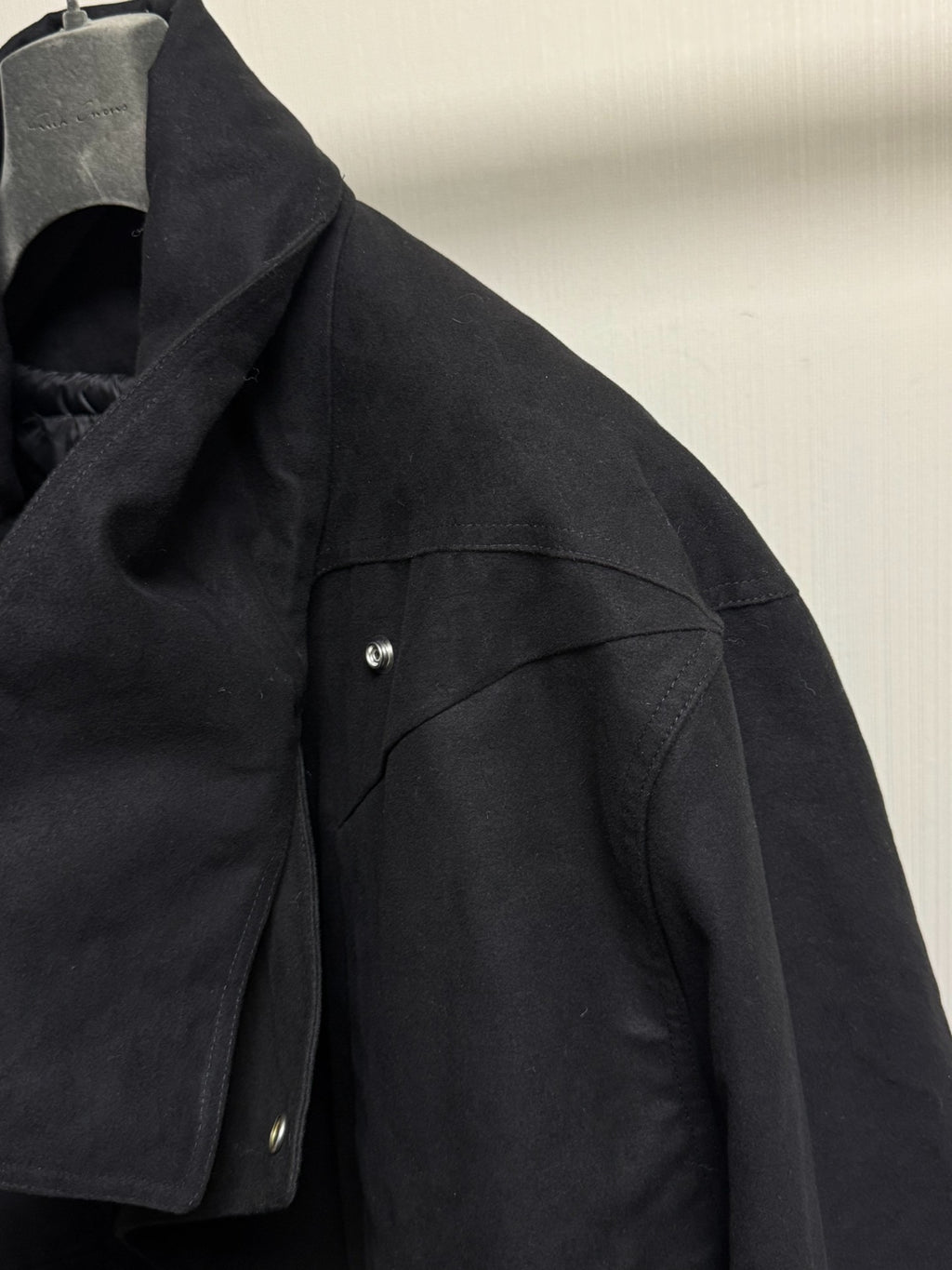 Rick Owens 23FW LUXOR JUMBO Suede Coat
