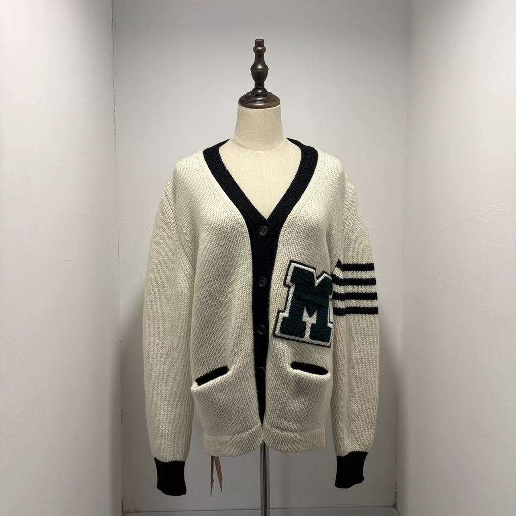 Miu Miu M Logo Cardigan
