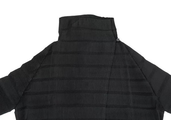 Issey Miyake Vintage Dark Pleated Top