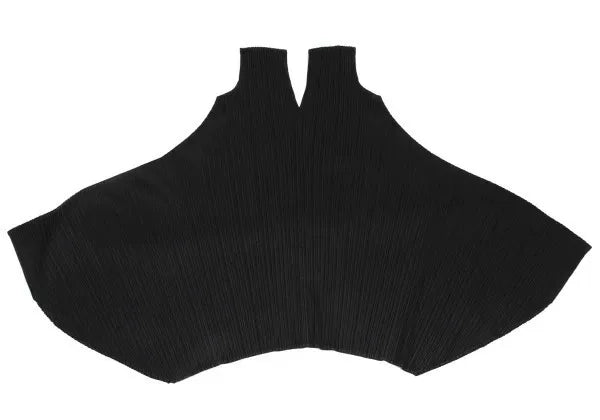 Issey Miyake Vintage Black Pleated Dress