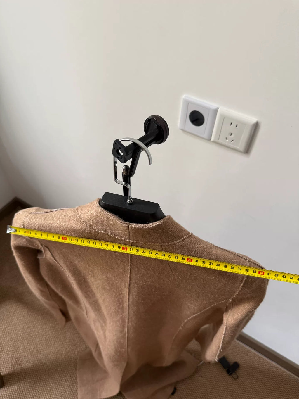 Rick Owens FW18 Camel Hair Linen Sisyphus Jacket