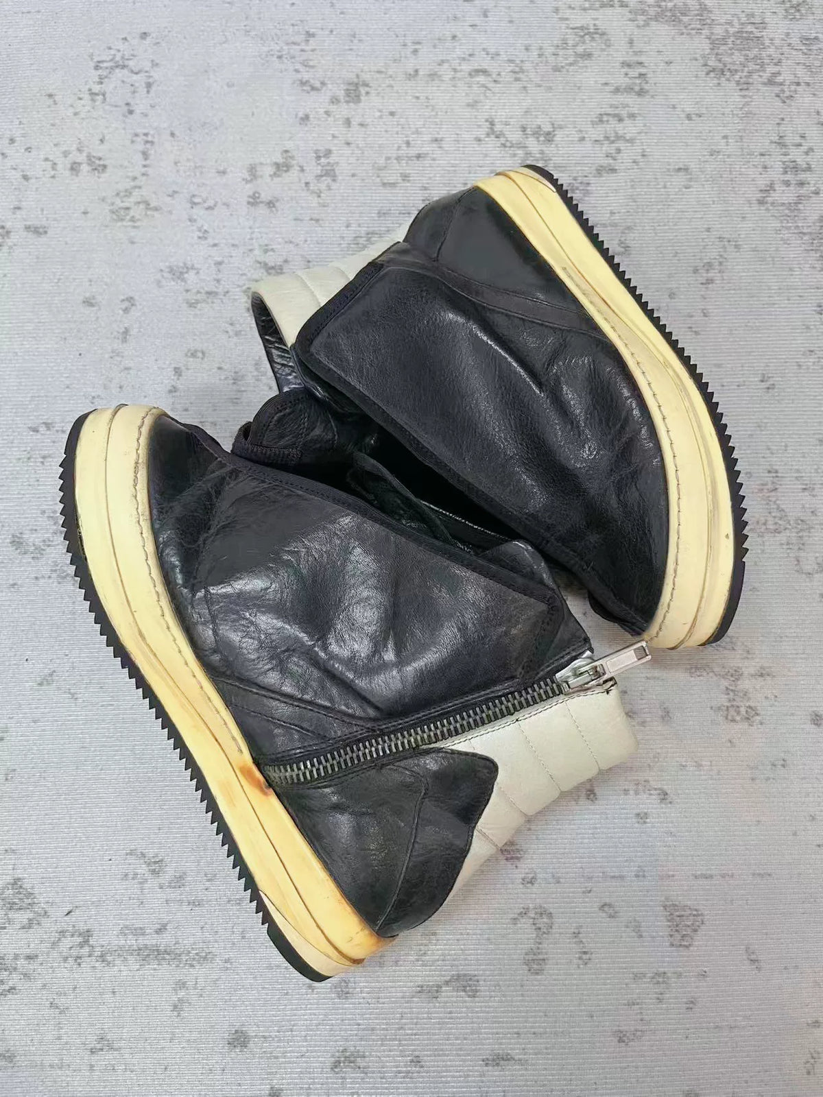 Rick Owens SS10 Studded Platform Boots
