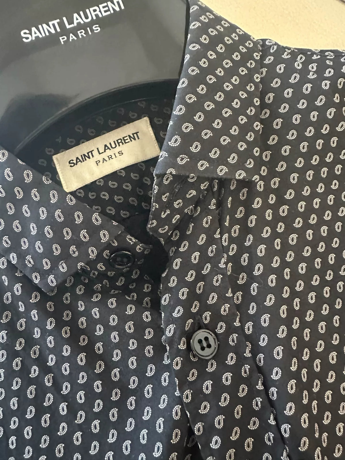 Saint Laurent SS13 Small Polka Dot Shirt