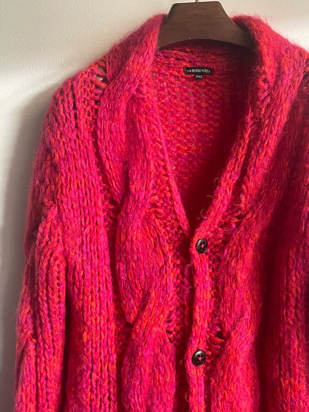 Ann Demeulemeester Mohair Nylon Sweater