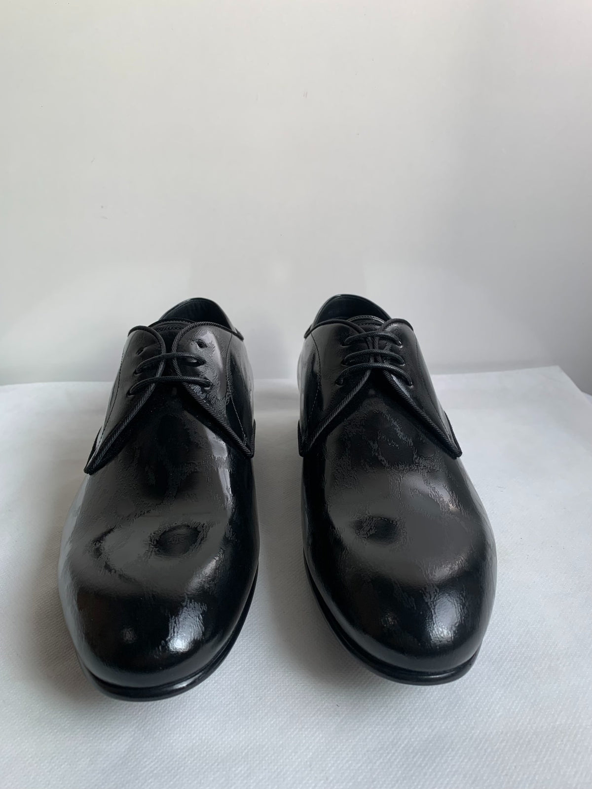 Dior Black Spotted Leather Derby Shoes