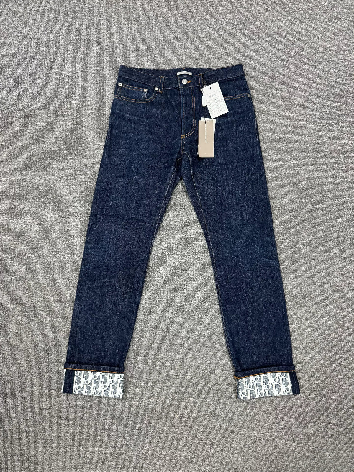 Dior Full Print Denim Jeans