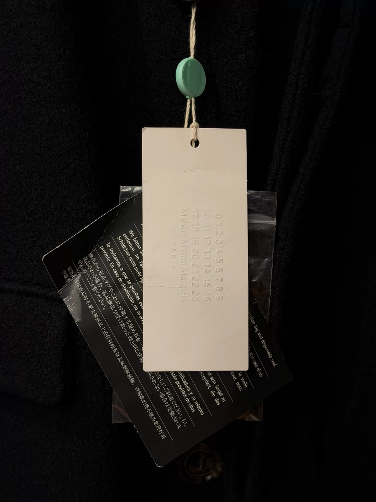 Maison Martin Margiela Cotton-Lined Wool Coat