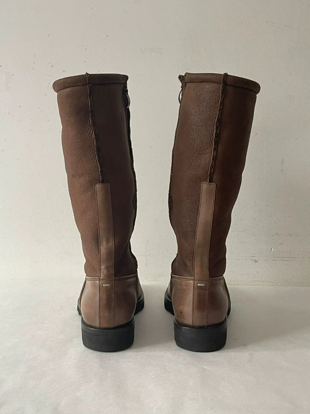 Maison Martin Margiela Fleece‑lined Military Boots