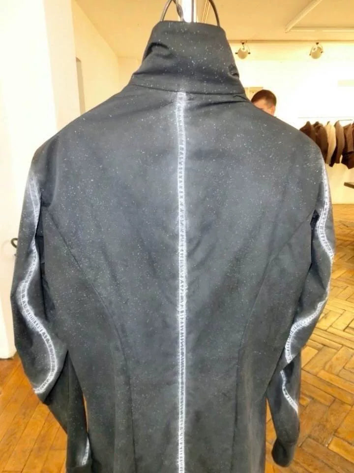 Devoa SS14 3M II Black Linen Jacket