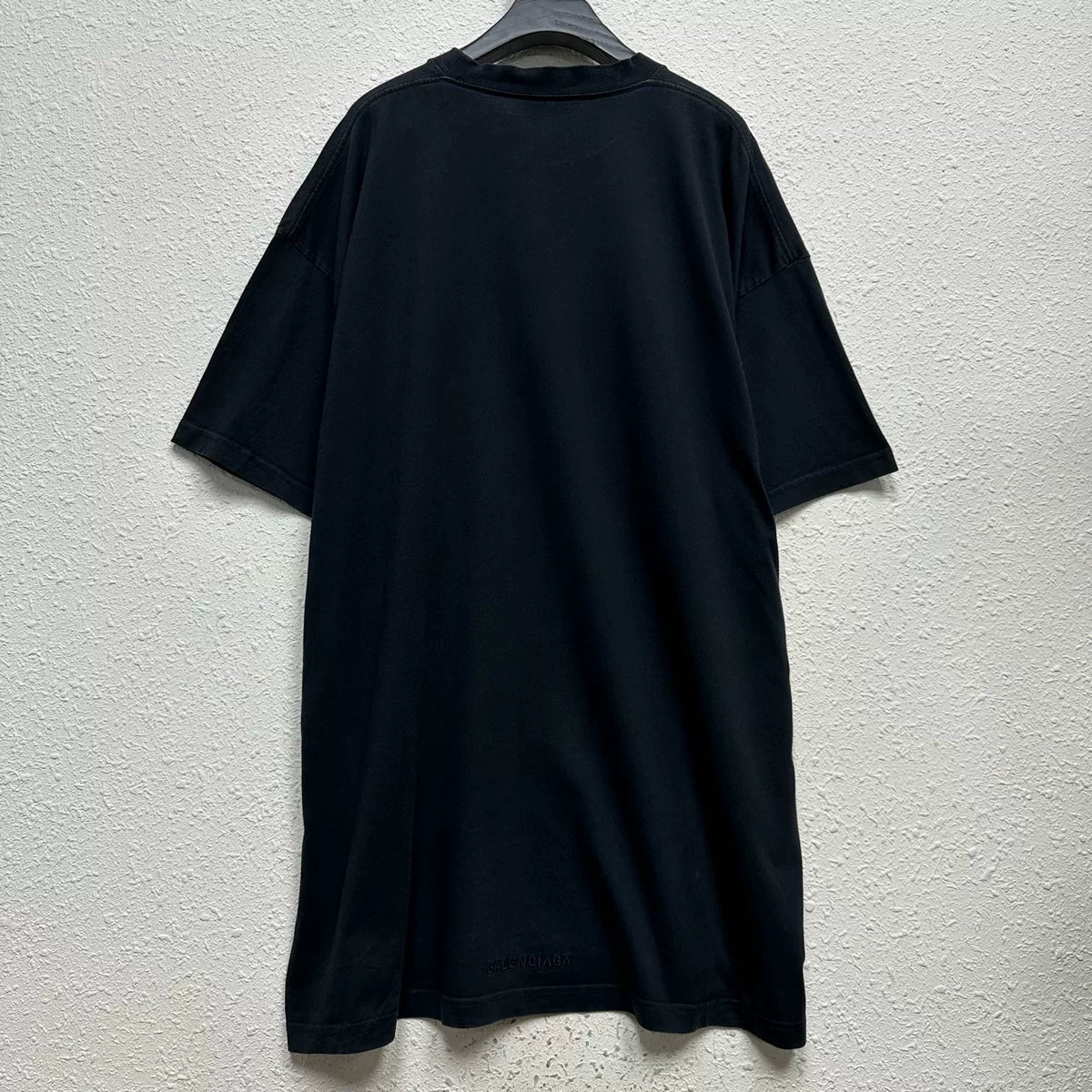 Balenciaga Simpson Print Distressed Short Sleeve Top
