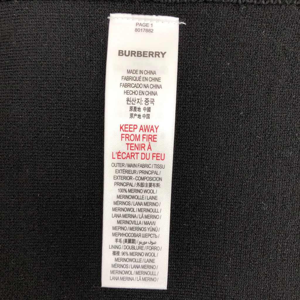 Burberry Brown Plaid Wool Hooded Zip-Up Cape