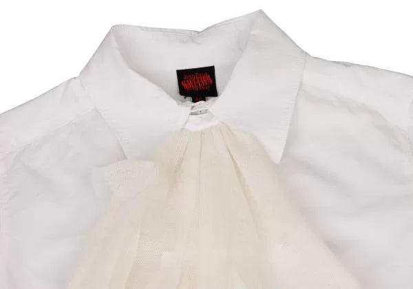 Jean Paul Gaultier Vintage White Pleated Shirt