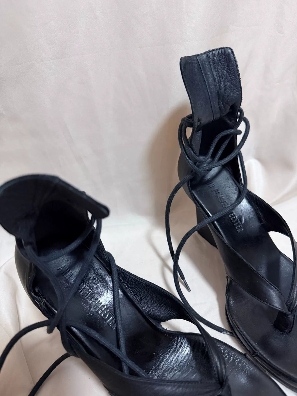 Ann Demeulemeester Thong High Heels