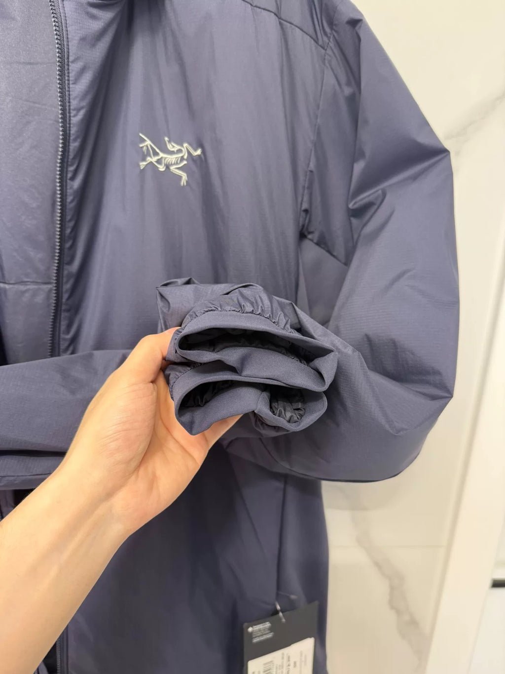 Arc'teryx Sapphire Black Hooded Cotton Jacket