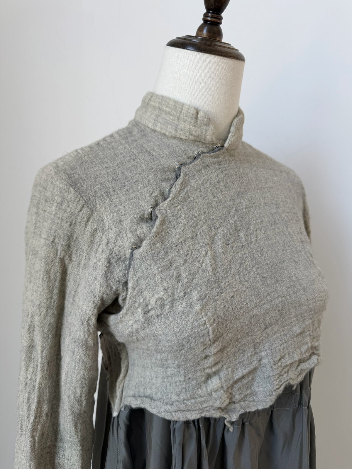Comme Des Garcons Rei Kawakubo 1994 Chinese-style diagonal-button dress