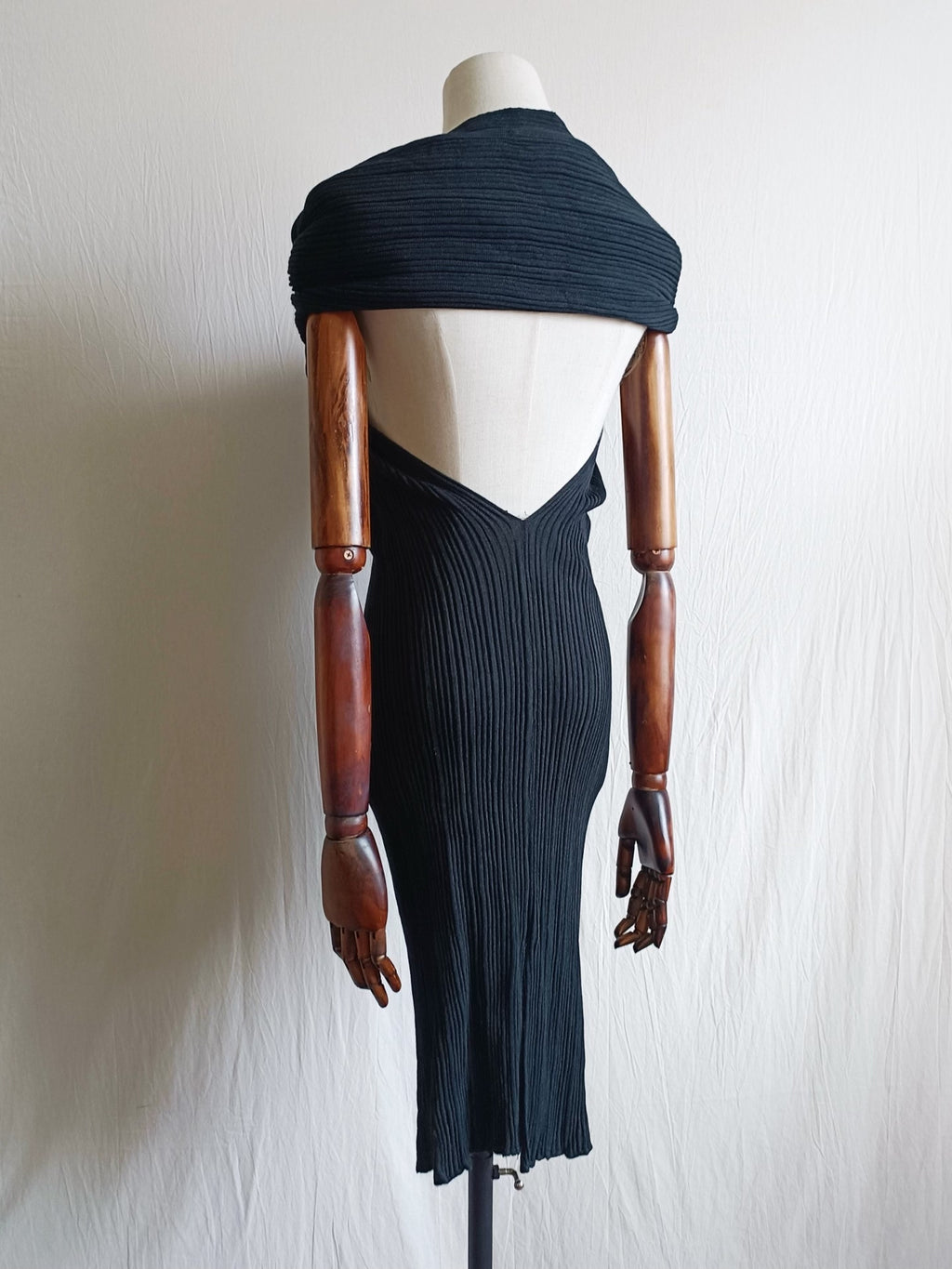 Issey Miyake 1980s Deconstructed Knit Mainline Top