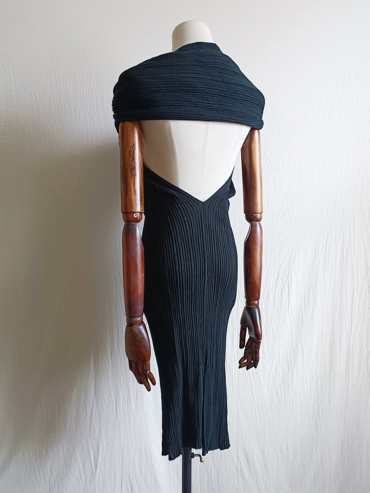 Issey Miyake 1980s Deconstructed Knit Mainline Top