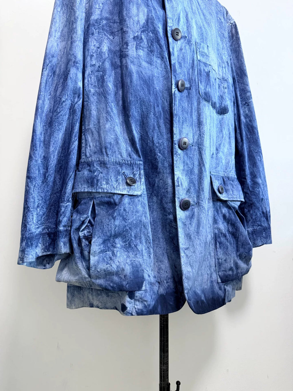 Issey Miyake Frost Descent Blue Jacket