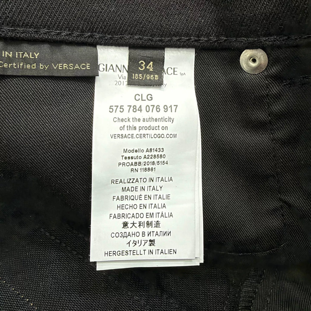 Versace Denim Jeans